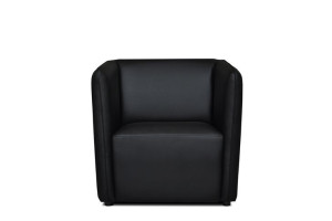 Fotel 74x75x77 cm UMBO czarny Konsimo