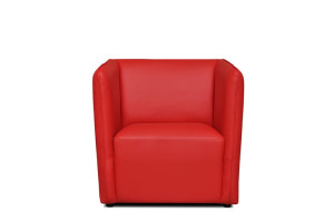 Fotel 74x75x77 cm UMBO czerwony Konsimo
