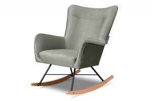 Fotel bujany 75x94x95-112 cm ADDUCTI szary Konsimo