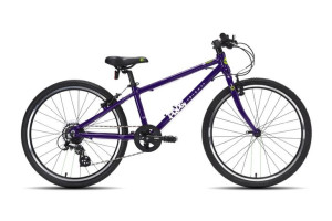 Lekki rower dziecięcy 24'' - Rower Frog 62 Fioletowy