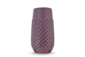 Wazon 15x15x 27,5cm AMAR fioletowy Konsimo