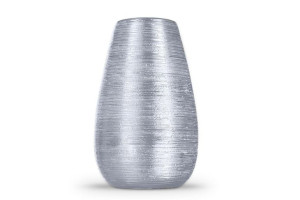 Wazon Ø11,5/ h18 cm MOLIS srebrny Konsimo