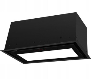 Okap Amica OMC 6661BG Podszafkowy LED 60cm Czarny