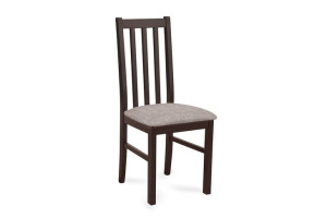 Krzesło do jadalni QUATUS wenge/beżowy Konsimo