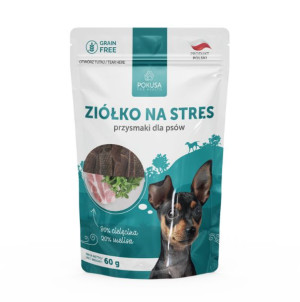 POKUSA Ziółko na stres - cielęcina i melisa 60g