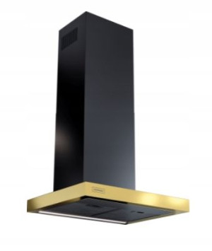 Okap kuchenny Kernau KCH0860B Gold 60cm Kominowy