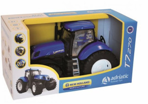Traktor New Holland z łyżką Adriatic