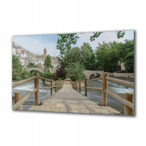 Obraz na szkle Mosty 65203625 100x50