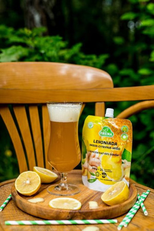 Koncentrat lemoniady IMBIR-CYTRYNA-MIÓD 340g