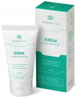 Genactiv Krem Z Colostrum + Kwas Hialuronowy