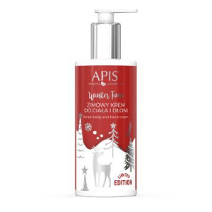 Apis Winter Time Zimowy krem do ciała i dłoni 300 ml Nowy Apis butelka z po