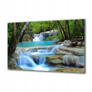 Obraz na szkle Wodospady 34907501 125x50