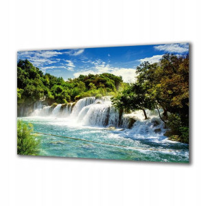 Obraz na szkle Wodospady 71335224 125x50