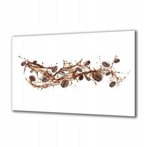 Obraz na szkle Kawa 328528634 120x60