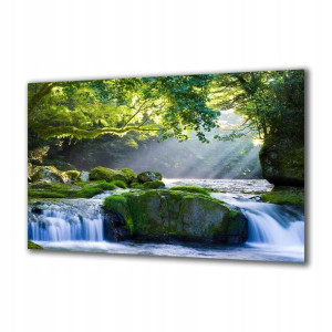 Obraz na szkle Wodospady 26684743 120x60