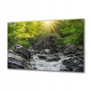 Obraz na szkle Wodospady 268651064 120x60