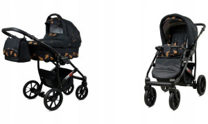 Wózek dziecięcy gondola spacerówka BabyLux LARGO