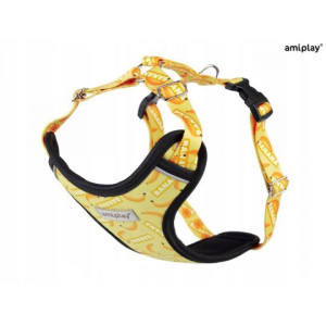 Amiplay Szelki Discovery BeHappy Rozmiar L Banana