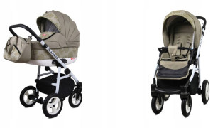 Wózek dziecięcy głęboki spacerówka BabyLux ALU WAY