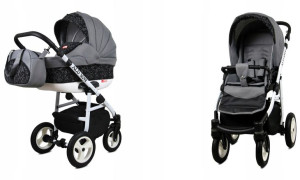 Wózek dziecięcy głęboki spacerówka BabyLux ALU WAY