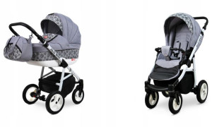 Wózek dziecięcy głęboki spacerówka BabyLux ALU WAY