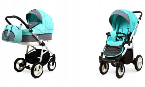 Wózek dziecięcy głęboki spacerówka BabyLux ALU WAY