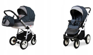 Wózek dziecięcy głęboki spacerówka BabyLux ALU WAY