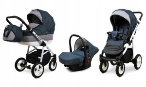Wózek 3w1 dziecięcy spacerówka BabyLux ALU WAY