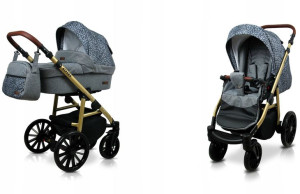 Wózek dziecięcy głęboki spacerówka BabyLux ASPERO
