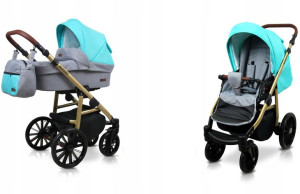 Wózek dziecięcy głęboki spacerówka BabyLux ASPERO