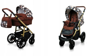 Wózek dziecięcy głęboki spacerówka BabyLux ASPERO