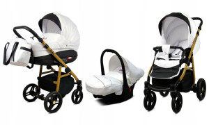 Wózek dziecięcy 3w1 spacerówka BabyLux AXEL ALU