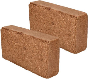 2-kostki Podłoże Roślin Włókno Kokosowe Brykiet