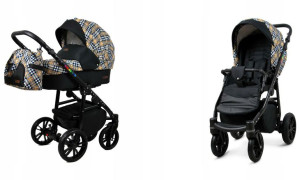 Wózek dziecięcy głęboki spacerowy BabyLux COLORLUX