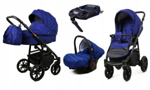 Wózek 4w1 dziecięcy BabyLux ColorLux + baza Isofix