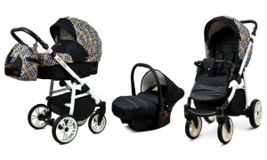 Wózek 3w1 dziecięcy spacerówka BabyLux COLORLUX