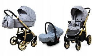 Wózek 3w1 dziecięcy spacerówka BabyLux COLORLUX