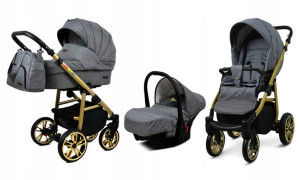 Wózek 3w1 dziecięcy spacerówka BabyLux COLORLUX
