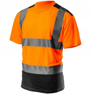 Koszulka T-shirt Ostrzegawczy Odblaskowy Xxl Neo