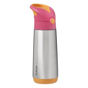 Bidon termiczny ze słomką 500 ml Strawberry Shake b.box