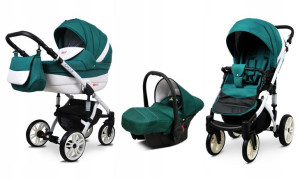 Wózek 3w1 dziecięcy spacerówka BabyLux Lilly