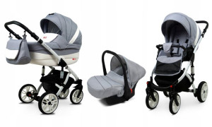 Wózek 3w1 dziecięcy spacerówka BabyLux Lilly
