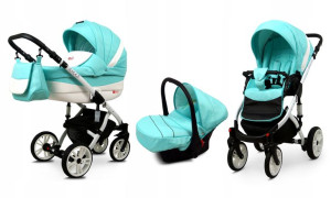 Wózek 3w1 dziecięcy spacerówka BabyLux Lilly