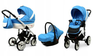 Wózek 3w1 dziecięcy spacerówka BabyLux Lilly