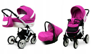 Wózek 3w1 dziecięcy spacerówka BabyLux Lilly