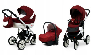 Wózek 3w1 dziecięcy spacerówka BabyLux Lilly