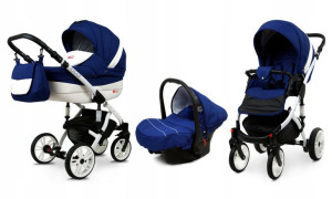 Wózek 3w1 dziecięcy spacerówka BabyLux Lilly