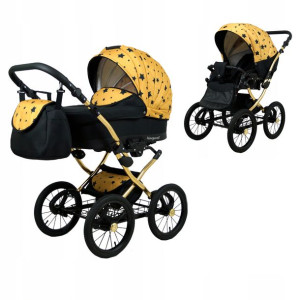 Wózek 2w1 dziecięcy spacerówka BabyLux Margaret