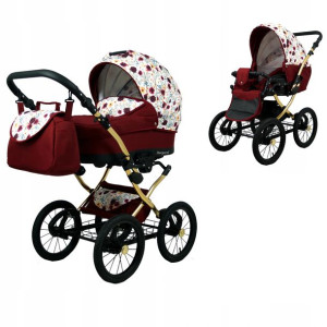 Wózek 2w1 dziecięcy spacerówka BabyLux Margaret
