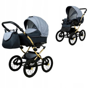 Wózek 2w1 dziecięcy spacerówka BabyLux Margaret